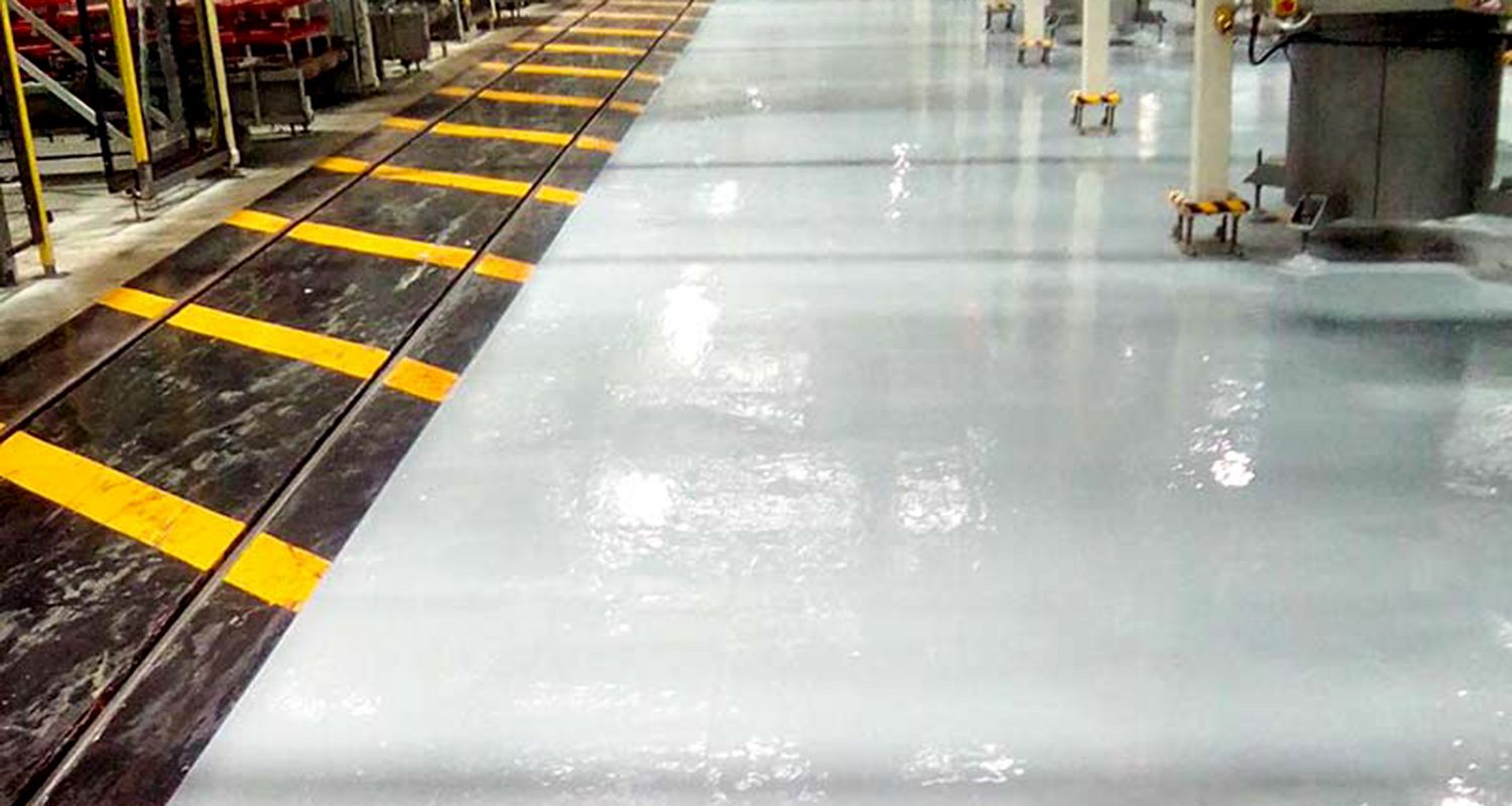 Rehabilitación e impermeabilización Suelos pabellones industriales