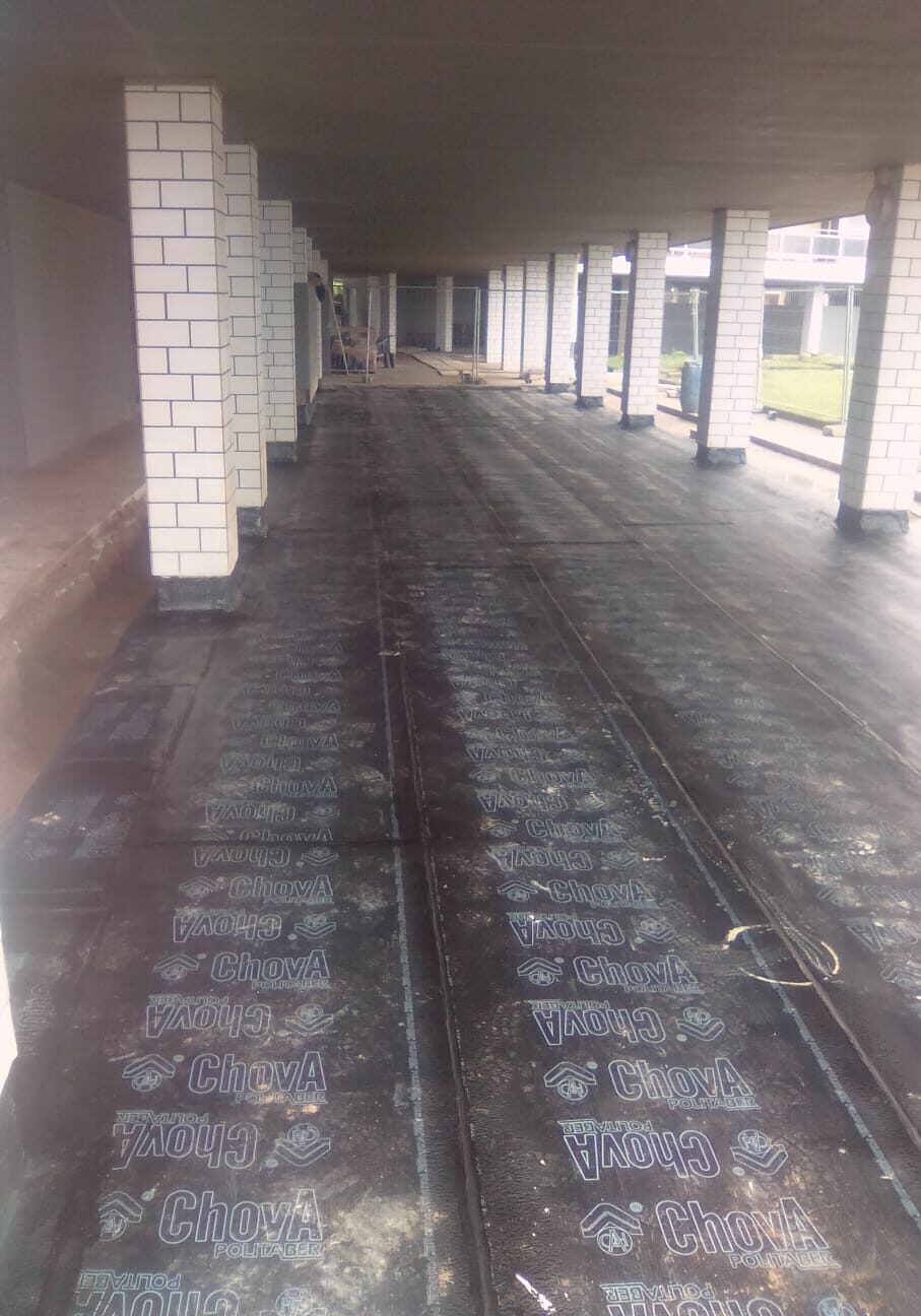 Rehabilitación de cubierta de lámina asfáltica impermeabilizacion Rehabilitación de cubierta de lámina asfáltica impermeabilizacion