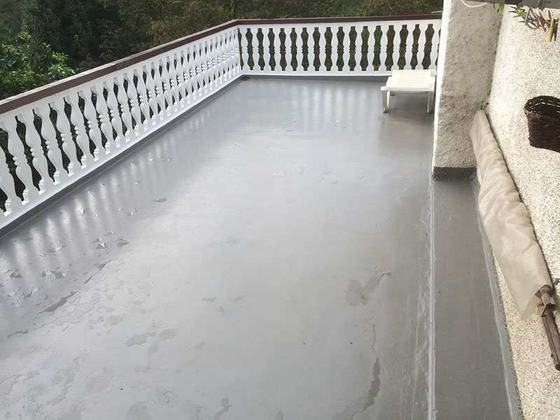 Terrazas impermeabilización poliurea